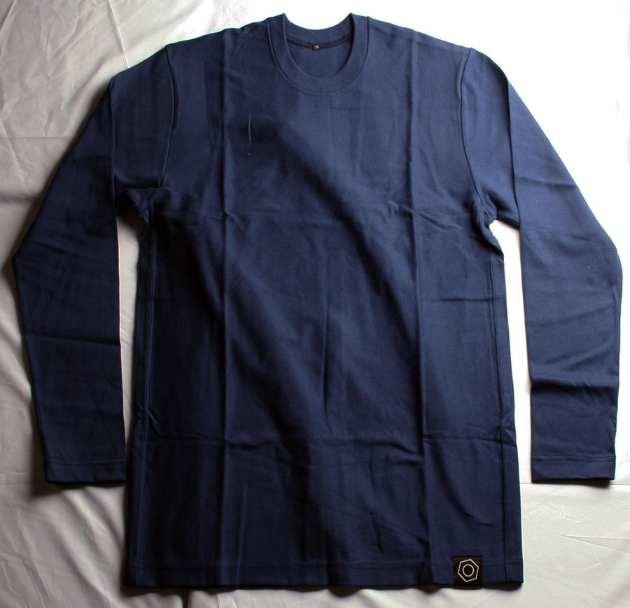 厚手Tシャツ/nuts/長袖:Tシャツ無地日本製:京都EASY