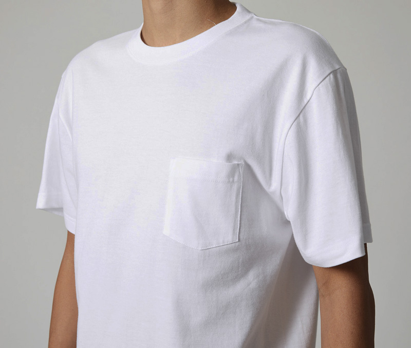 5.6オンスベストセラー生地ポケット付Tシャツ　ユナイテッドアスレ　半袖Tシャツ