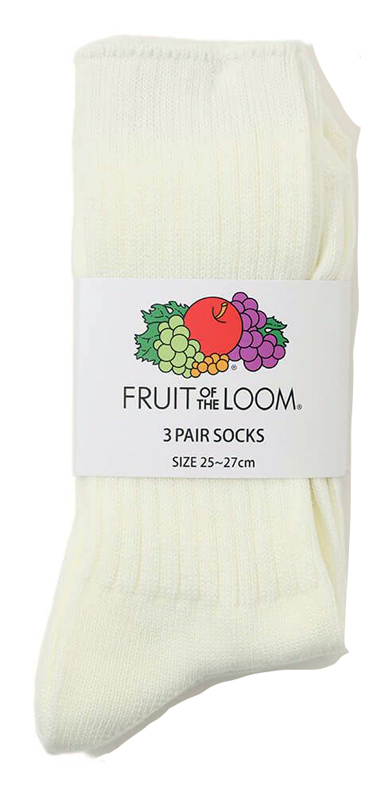 FRUIT OF THE LOOMローゲージソックス