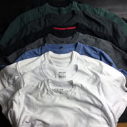 日本製厚手Tシャツ　裁断/カッティング試作