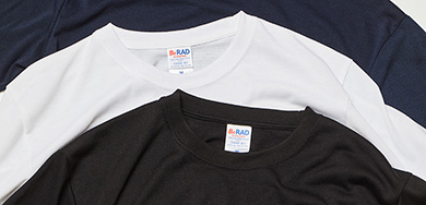 5.6oz　吸汗速乾+コットン風味のドライTシャツ
